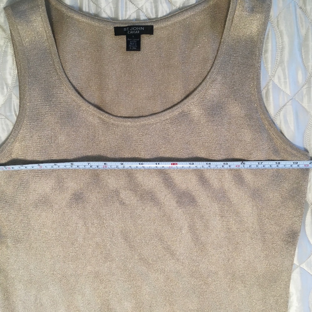 St. John caviar tank top - Picture 4 of 7